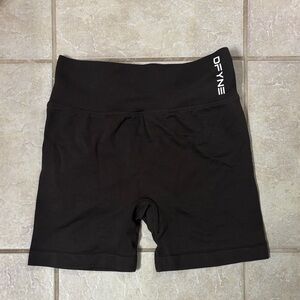 DFYNE Women’s Brown Workout Shorts